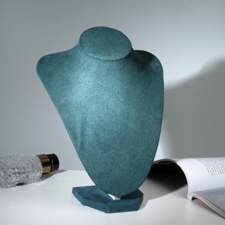 Bust for jewelry, 17 × 14 × 24 cm, sea-1