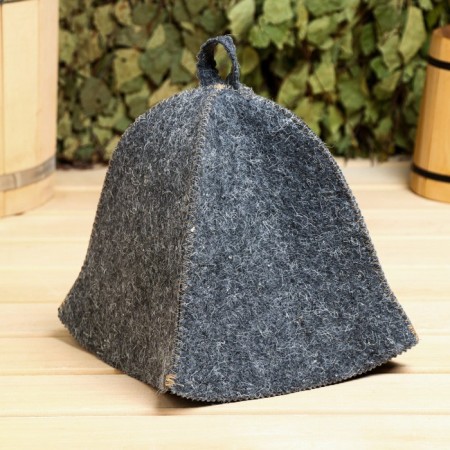 Set for the bath "Universal" hat, mitten-1