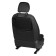 AIRLINE table, traveling on the back of the seat/steering wheel, folding, 35.5x23.5x2 cm