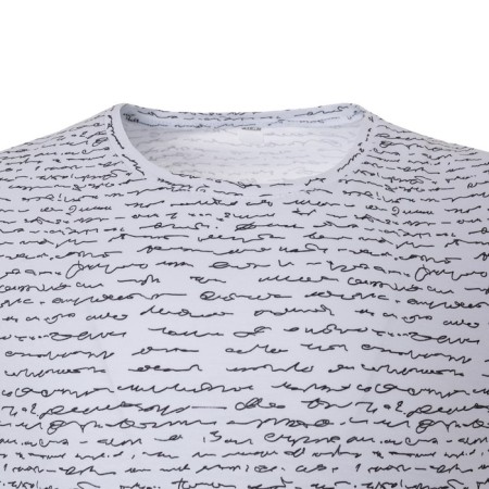 Homemade kit (T -shirt/pants), white/black color, size 56-5