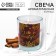 Candle in a glass "Dream", cinnamon, height 6 cm