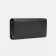 Women's wallet on magnets, black color