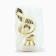 The Cup "Violin key", award figure, a stone stand white, 14.5 x 5 x 5 cm.