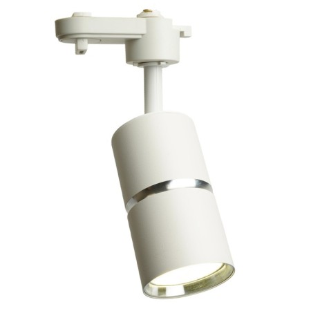 Snow -phase track lamp Feron AL178, IP40, GU10, 15 W, 55x55x175 mm, white color with silver-1
