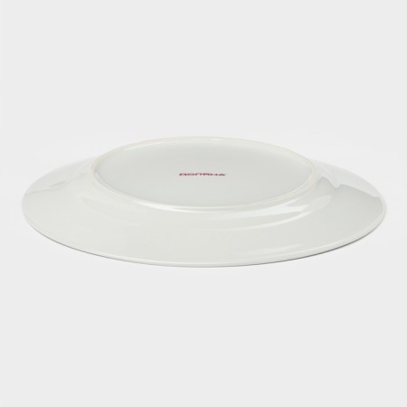 Board ceramic dining shares "Monica", d = 22.5 cm, white color-2