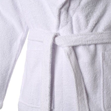 Terront Ethel bathrobe, male size 48-50 color white, 100% cotton, 320 g/m2-7