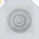 Stamp for creativity Silicon "Vegeted Croopter" 14x14 cm