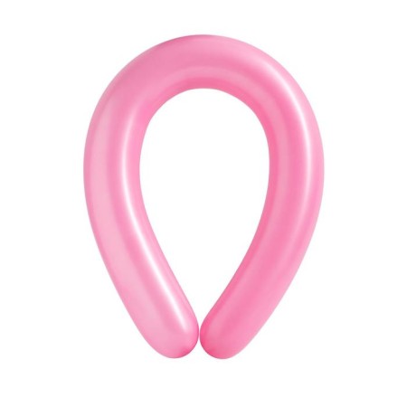 Latex Twisting ball 350 ", standard, set 100 pcs., Pink color