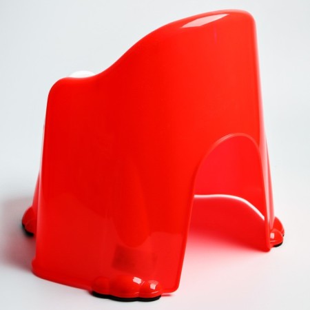 Children's anti -slip “comfort” pot with a lid, a removable bowl, red color-6