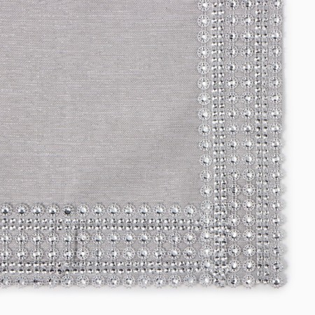 Ethel with rhinestones, 50 x 100 ± 5 cm, gray color, p/e color-4
