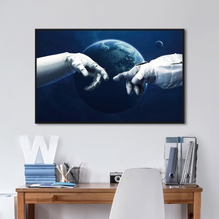 Reproduction of the picture "Creation of the Universe", 50x77 cm, frame 20-010-6