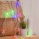 Garland "thread" 5 m with nozzles "Star Middle", IP20, transparent thread, 20 LED, glow of multi (RG/RB), blinking, 220 V