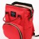 Women's backpack with thermal carman, thermal mosque - portfolio, red color