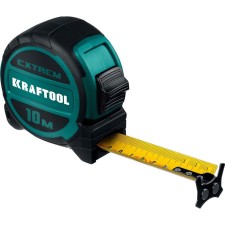 Roulette Kraftool Extrem 34127-10, shock-resistant case, 10 m x 32 mm