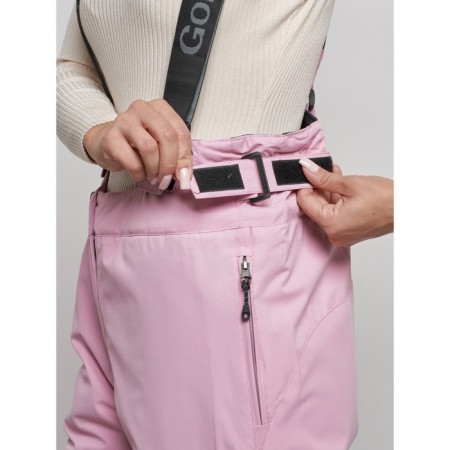 Semi -combinezone ski insulated female winter, size 48, pink color-14