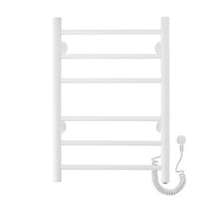 Electric towel Domoterm 109-6, 400x600 mm, right, white matte-1