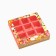 Box for 9 sweets with cells “March 8” 14.5 x 14.5 x 3.5 cm