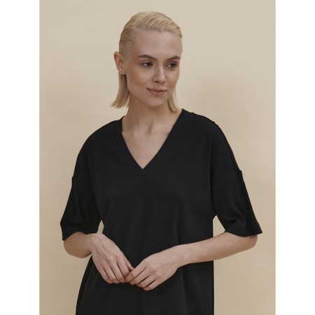 Female dress, size m, black color-3