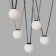 DK5552-BK Light Belty Orb with LED D180MM H181MM 48V 100 ° 4000K IP20 black plastic