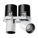 Lamp built -in Novotech. Lanza, 24W, LED, 110x183x100 mm, white, black color
