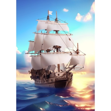 Model Model from wood Lemmo “Ship. Morning star-2 "-8