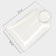 Porcelain dish Magistro "Laste", 24.5 × 15.5 cm, white color