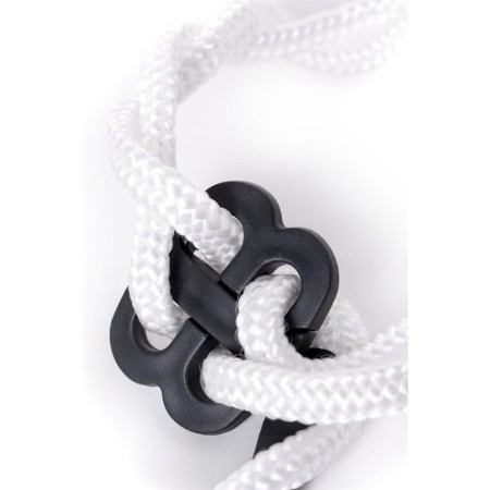 The shackles on the feet are rope, white, 95 cm-3