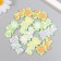 Decor for creativity Plastic "Flowers with flowers" MIX 4.2x1.9 cm