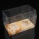 Capcake box, confectionery packaging, 2 cells, Present, 16 x 8 x 11.5 cm
