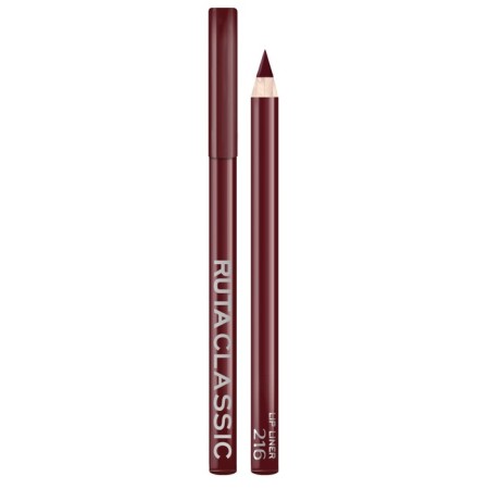 Lip pencil Ruta Classic, tone 216 burgundy