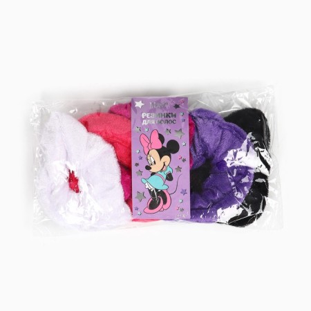 Hair elastic band 9 cm, Minnie mouse color mix-5