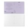 A notebook of 18 sheets in the Erichkrause line "Coverprio Pastel Classics, a plastic cover, an offset block 100% whiteness, lilac