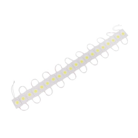 SMD5730 LED module, 2.4 W, COB, 220 LM, 6500K, 12V 20pcs White-1