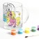 Mug for painting with paints "Magic Unicorns"