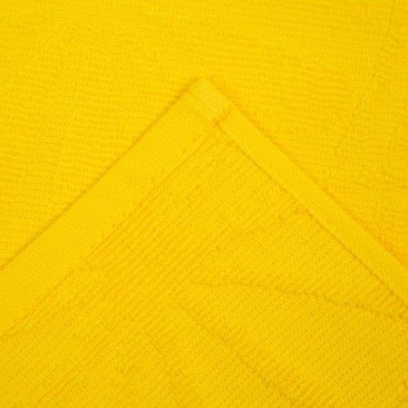Terry orange towel 30x50cm, central yellow, 400g/m, cotton 100%-3