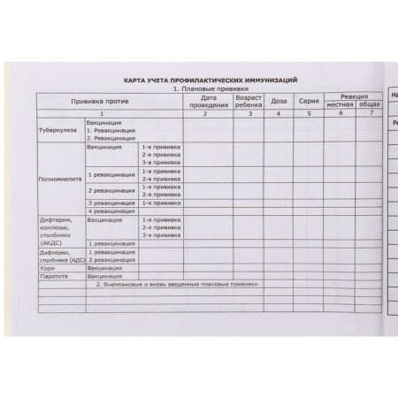 Medical card of the child "Classic", form No. 112/y, 60 sheets-23