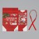 Box for sweets "New Year's Parcel", 10 x 18 x 14 cm, New Year