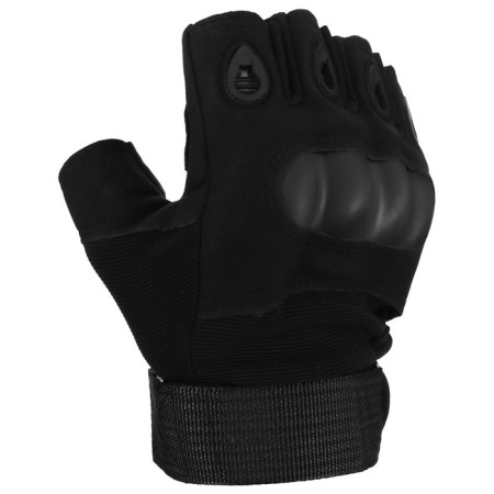 Tactical gloves onlytop, without fingers, p. XL, black color-3