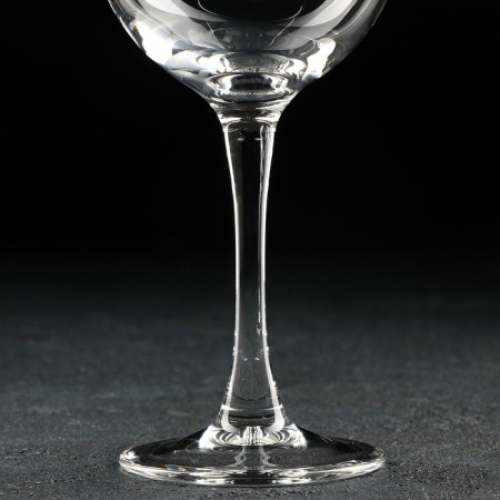 Set of glass glasses for the wine "Eden", 210 ml, 3 pcs-2