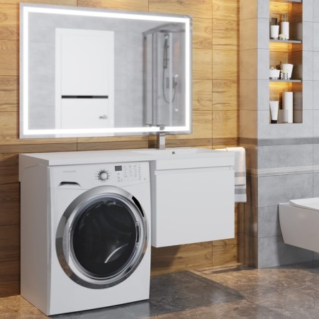 Tumbling for the washing machine Uperwood Magenta, 50 cm, suspended, white, drawer-5