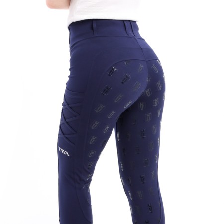 TAYA EQUESTRANISM is a dark blue color, size 34, TL1-4