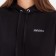 Female set (sweatshirt/pants), black color, size 44