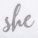 Set of towels "She & He" 35x50 cm-2 pcs, 100% cotton, 350 g/m2