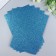 Foamiran glitter Magic 4 Hobby 2 mm cent. Blue, 20x30 cm