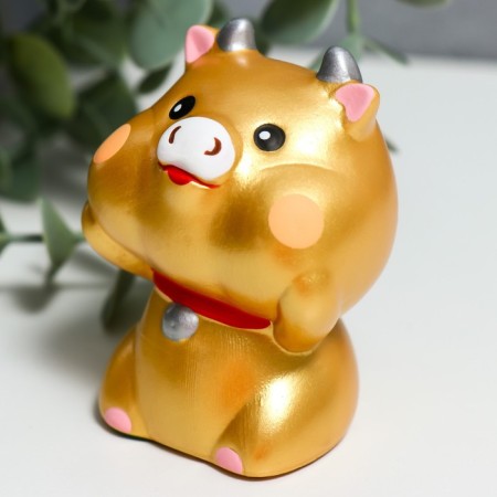 Souvenir Ceramics "Mani-Neko. Greeting" 7x5x7.8 cm mix-5