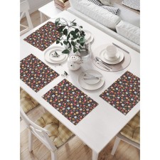 A set of napkins for setting the table 