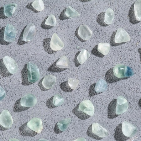 Set for creativity "Green Fluorite", Gate, fraction 0.7-0.9 cm, 100 grams