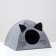 Animal House from felt "Eared tent", 38 x 28 x 38 cm