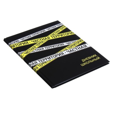Universal diary for grades 1-11, 48 sheets "Private Territory", hard cover, matte lamination-1