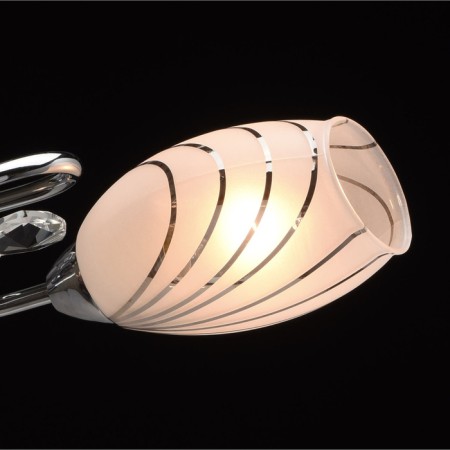Cellars' chandelier "Fiesta", 3x60W E14, chrome 60x60x13 cm-6